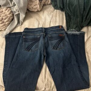 Women's Dark Blue Jeans